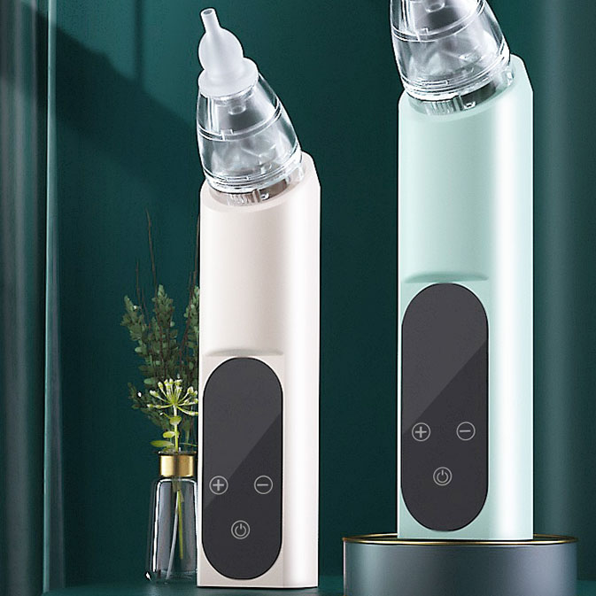 Elektrische neuszuiger in Android-stijl